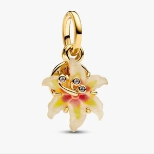 Authentic Pandora Disney Tangled Sundrop Flower Glow-in-the-dark Charm